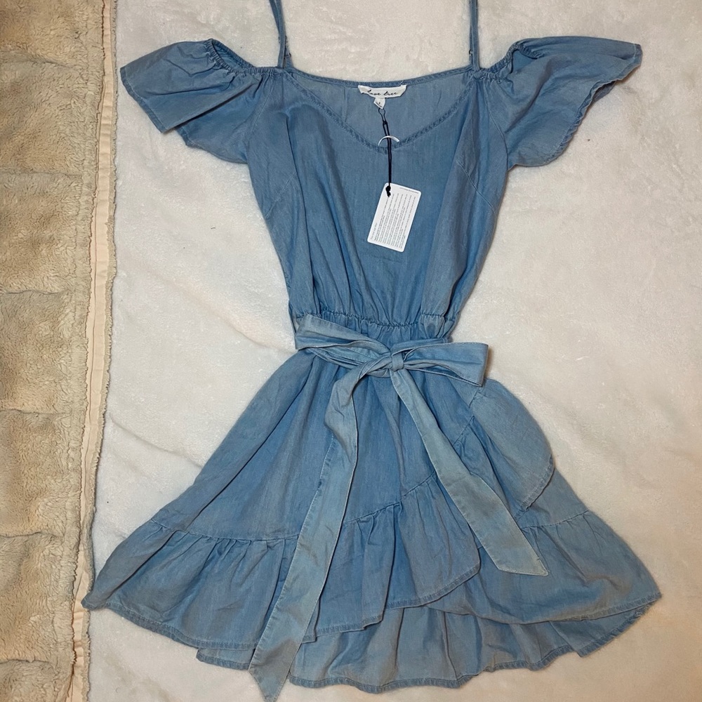 BRAND NEW! Denim Dress - Size S